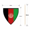 AK Giftshop Afghanistan Flags Party Food Sticks Picks Cupcakes Decorations
