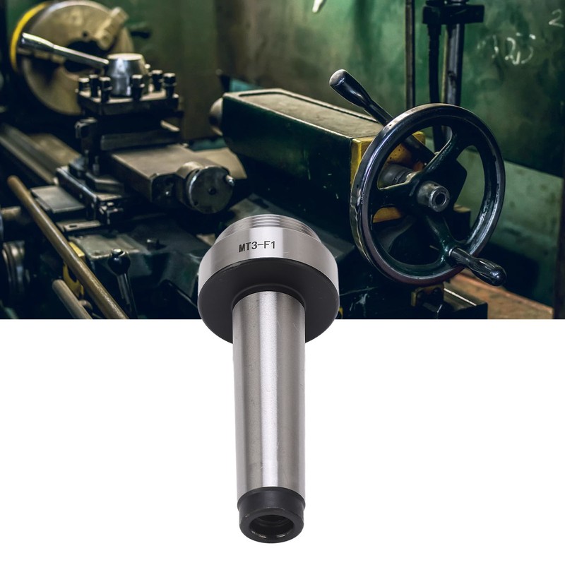 Boring Head Arbor MT3‑1‑1/2‑18UNF‑M12 High Carbon Steel Collet Connecting Rod
