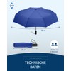 FARE Mini Pocket Umbrella - Premium Umbrella Opens Closes Automatic