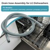 AEM74333101 Drain Hose Assembly for LG Dishwasher Models Such As