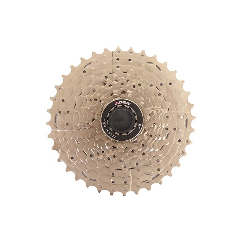 Edge CSM6010 Cassette Sprocket 10-Speed Gradation 11-36 Silver Bicycle E-Bike