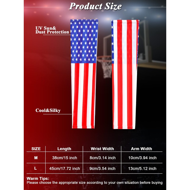 8 Pares Mangas de Brazos de Protección Solar UV de