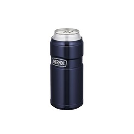 Thermos ROD-005 MDB Outdoor Series Insulated Can Holder for 16.9 fl oz (500 ml) Cans, 2-Way Type, Midnight Blue