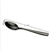 Teyyvn Juego de 8 cucharas de café de acero inoxidable
