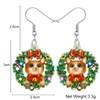 Cute Christmas Cat Earrings Dangle For Women Girls Charm Decoration