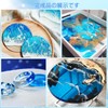 [H・K] Epoxy Resin, 2-Part Resin Liquid, UV Free, Highly Transparent,