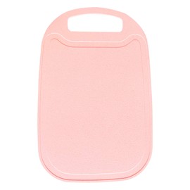 Cutting Board for Kitchen, Wheat Straw Chopping Boards with Juice Grooves and Easy Grip Handle, Dishwasher Safe,Non Scratch (pink)