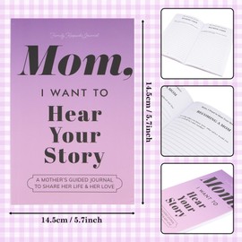 Grandmother, I Want to Hear Your Story: A Grandmother’s Guided Journal to Share Her Life & Her Love, Journal Book for Recording Life, Memory Book Save About Grandmother's Love