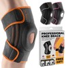 Dr. Brace Rodillera ELITE con estabilizadores laterales y almohadillas de