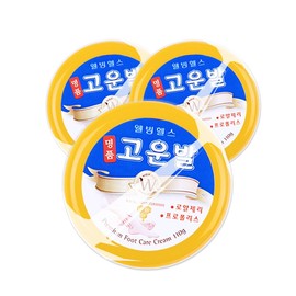 Goun Foot Cream Luxury Heel Cream Foot Cream Luxury Goun Foot 3pcs / 고운발크림 명품 발뒤꿈치크림 풋크림 명품고운발 3개