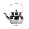 Stainless Steel Teapot with Removable Filter Metal Tea Kettle Coffee