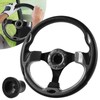 VOONKE Golf Cart Accessories Steering Wheel and Golf Adapter for