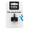 TÖLS Organic Brake Pad Shimano Deore Bicycle Accessories, Multicoloured (Multicoloured),