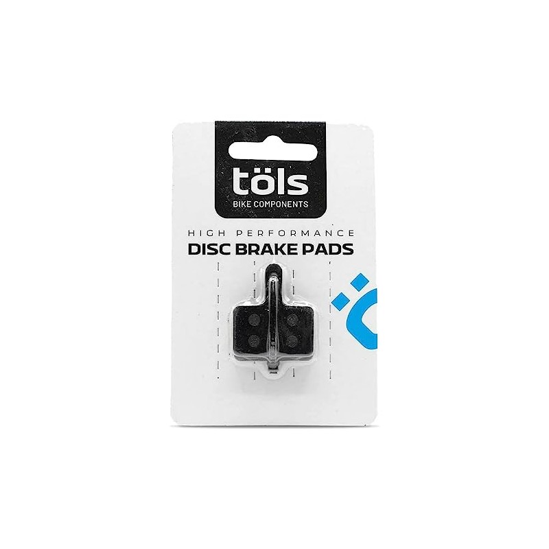 TÖLS Organic Brake Pad Shimano Deore Bicycle Accessories, Multicoloured (Multicoloured),
