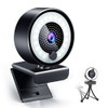 Webcam Streaming Gaming, 2K Web Cam 1080P HD USB 3.0