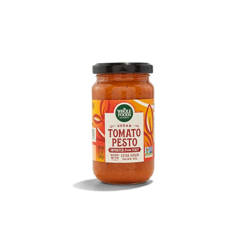 Whole Foods Market, Vegan Tomato Pesto, 6.7 Ounce