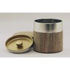 Kotodo Takahashi Seisakusho Wooden Nuku Mori Tea Can, Flat Type,