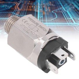 Pressure Control Switch, Diaphragm Type Long Life Stainless Steel Rubber Pressure Switch for Pump