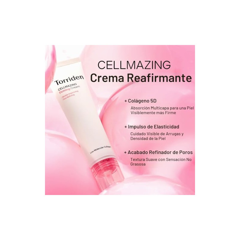 Torriden - CELLMAZING Low Molecular Collagen Firming Cream, 2.02 fl.oz