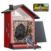 TT Nature Smart Bird Feeder with Camera, Heavy-Duty Chew-Proof Metal