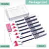 Lathe Turning Tool Set, 10mm Shank 7 Pieces Carbide Turning