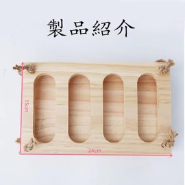 Rabbit Rabbits Meadow Container Hay Rack Food Bowl Rabbits Timothy Chicken Guinea Pig Grass Feeder Grass Box Space Saving Hay Feeder Bait Container for Small Animals Wooden Screw Fixed
