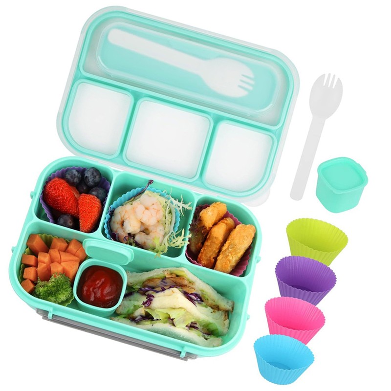 7Pcs Box Set for Adults & Kids, Lunch Box with