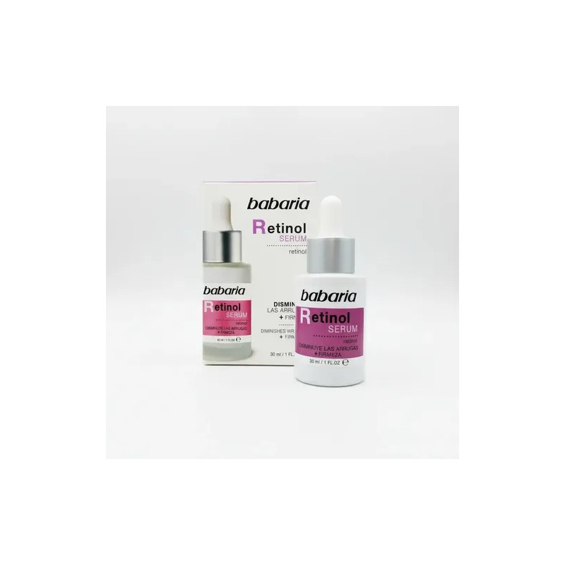 Babaria Sérum Facial Retinol Vegano Antiarrugas, Apto para Todo Tipo