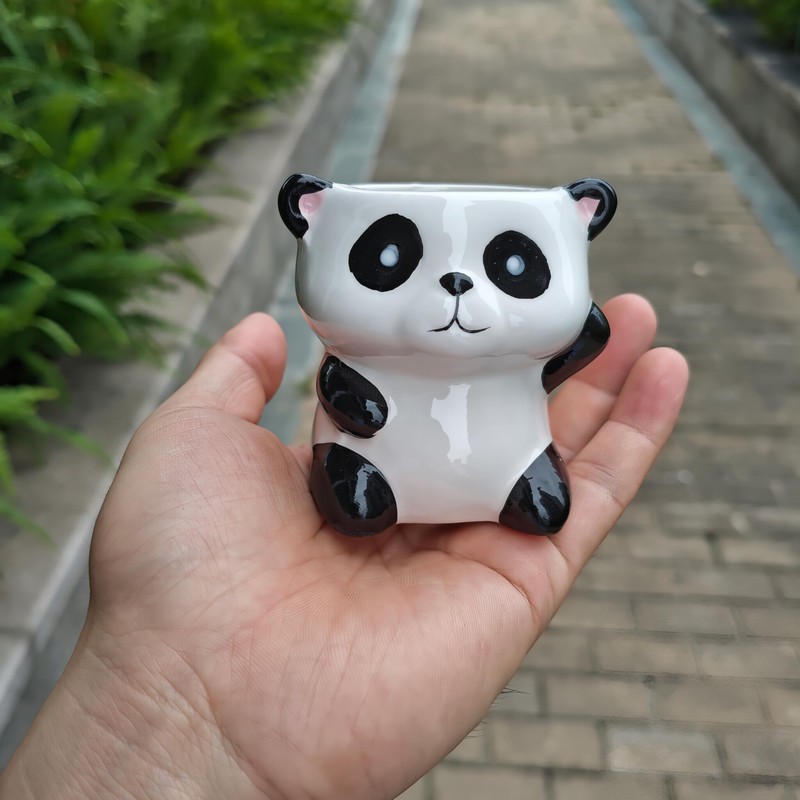 Cute Cartoon Animal Shaped Succulent Cactus Plant Pots-Plants Not Included