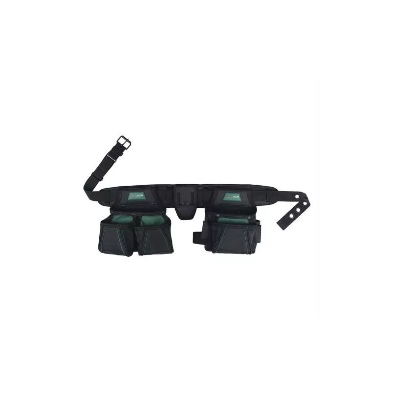 Masterforce 10 Pocket Contractor Carpenters Tool Bag Belt Pouch Storage