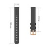 Soft Silicone Watch Bands Compatible with Garmin Lily 2 Smart
