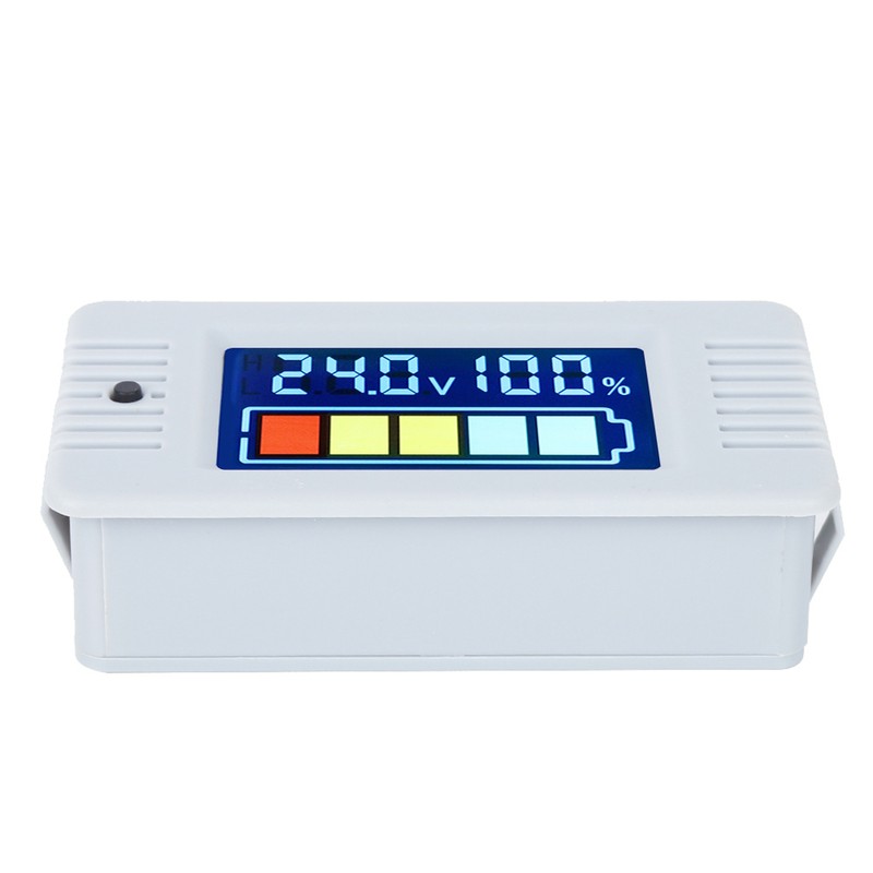 Battery Capacity Indicator LCD Digital Display Voltmeter Power Tester 0~100V