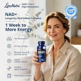 Suplemento NAD+ para mujeres, NMN + NR Super Absorption Complex