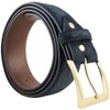 BELTINGER Belt with Golden Belt Buckle and Python Embossed 4