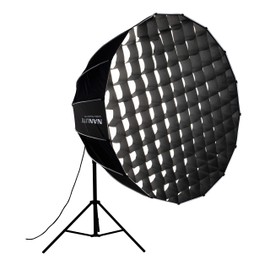 NanLite Grid EC-PR120 Softbox for Parabolic Wide 120 cm Softbox SBPR120 for Photography and Video Recording Large Professional