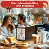 YSSOA Stainless Steel Toaster 2 Slice with Extra Wide Slot