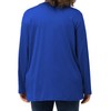 Plus Size V Neck Long Sleeve T Shirts Women Fall