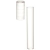4 Clear Telescoping Airtight Travel Tubes Humidor for Cigars