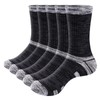 YUEDGE Mens Socks Thick Cotton Thermal Warm Winter Socks Padded