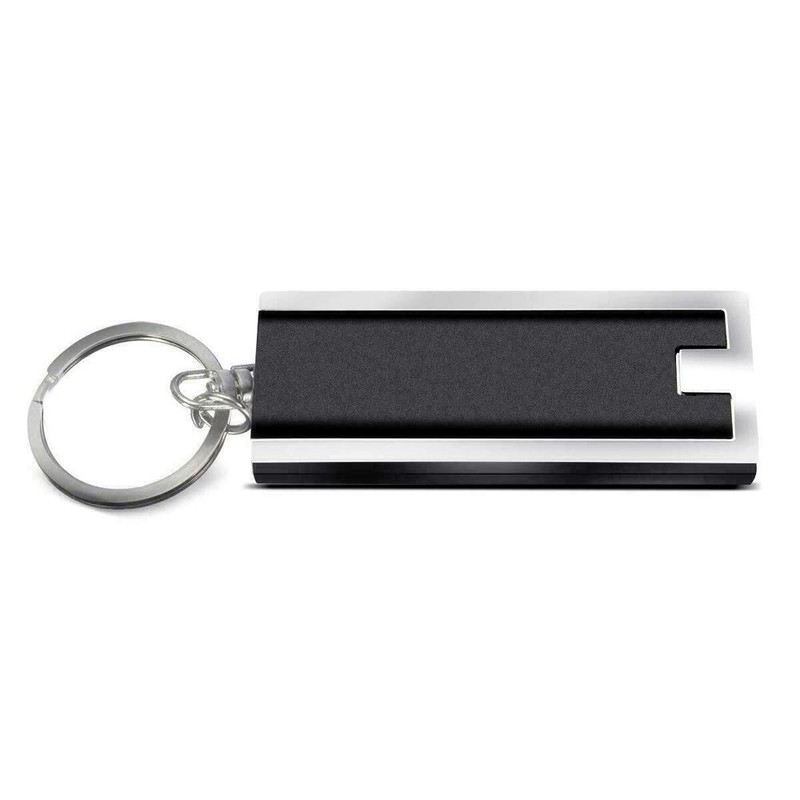2 x Keyring Torch Super Bright Led 10cm Black and