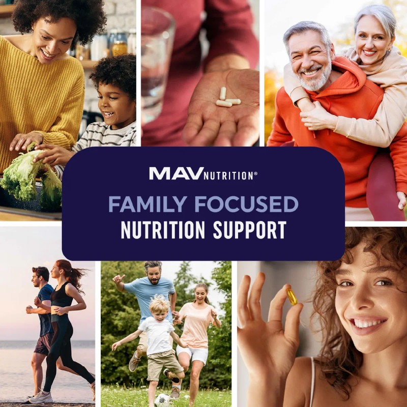Mav Nutrition Levadura Roja 1200 Mg Con Coq10 Y Omega