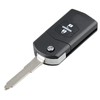 2 Buttons Car Key Remote Control Folding Housing Replacement Fit