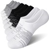 FITRELL 8 Pack Women's No Show Socks Low Cut Invisible