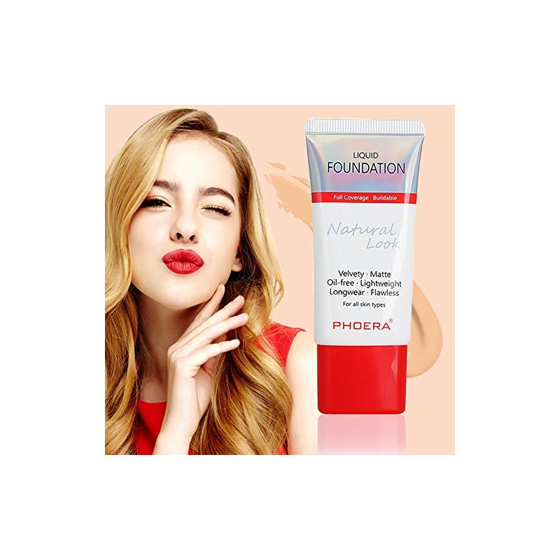 AQUAPURITY PHOERA Full Coverage Foundation New Formula Waterproof Long Lasting
