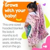Unicorn Car Seat Poncho for Girls Toddlers Infants Traveling Cover