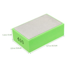 SHINEOFI Diamond Sanding Pad Grit Concrete Polishing Pad for Hand Tool Use High Strength Carbide for Tile and Polishing Reusable with Side Groove Design