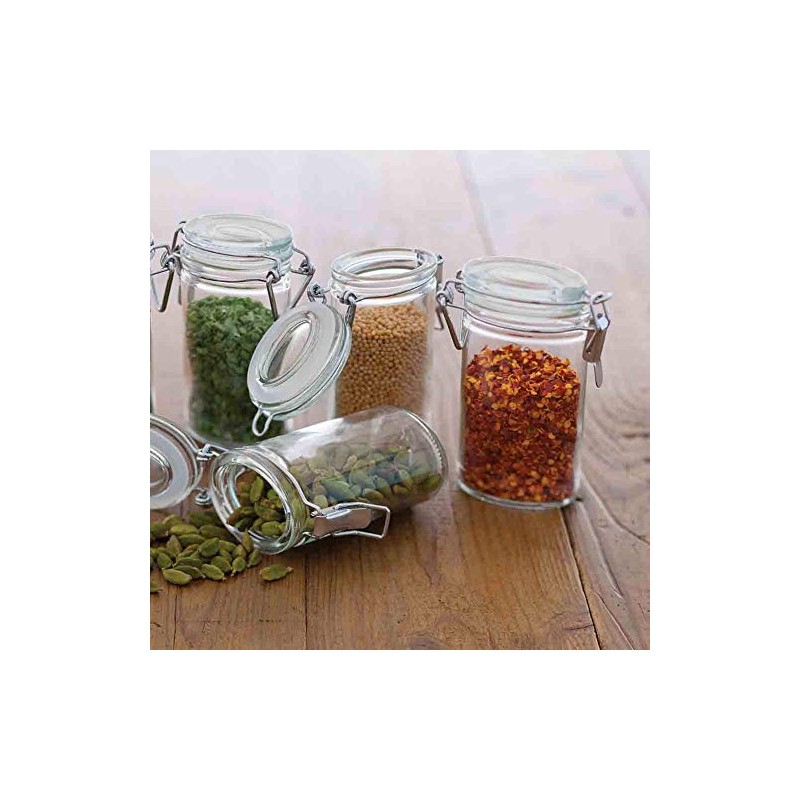 Mini Clip Top Spice Jar