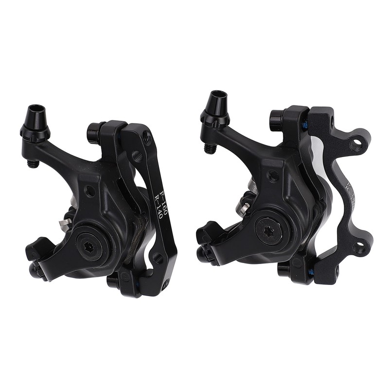 2PCS Bike Disc Brake Kit Aluminum Alloy Bilateral Drive Mechanical