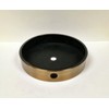 Lamp Base-Metal-5"-Round-Available in 4 Finishes: Antique Brass, Polished Brass, Polished