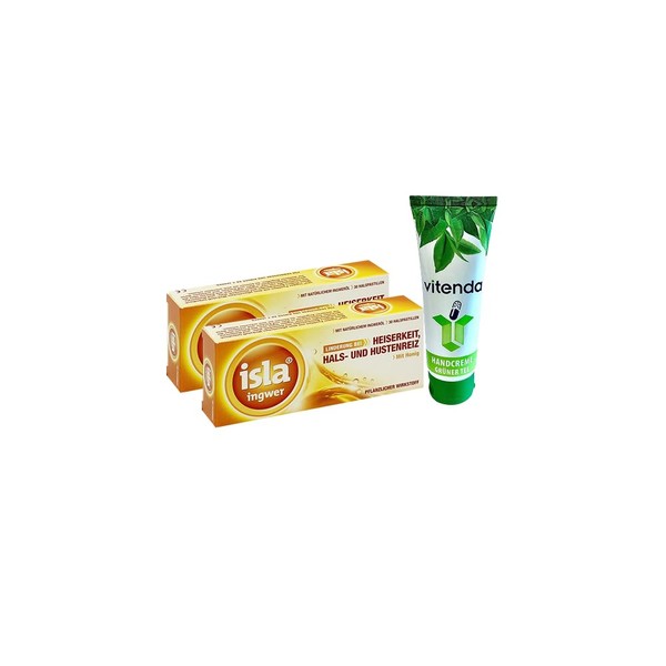 isla® ginger pastilles - 2 x 30 pieces including a